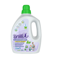 Эко-гель для стирки BrilliX «2в1» с пятновыводителем 2 л для всех видов тканей